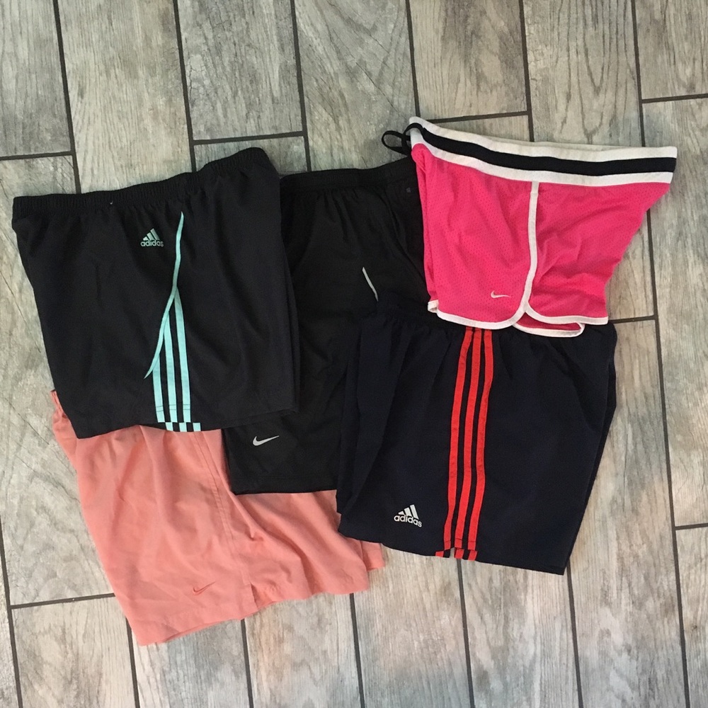Nike Underarmour Adidas Women’s Shorts Lot of 5